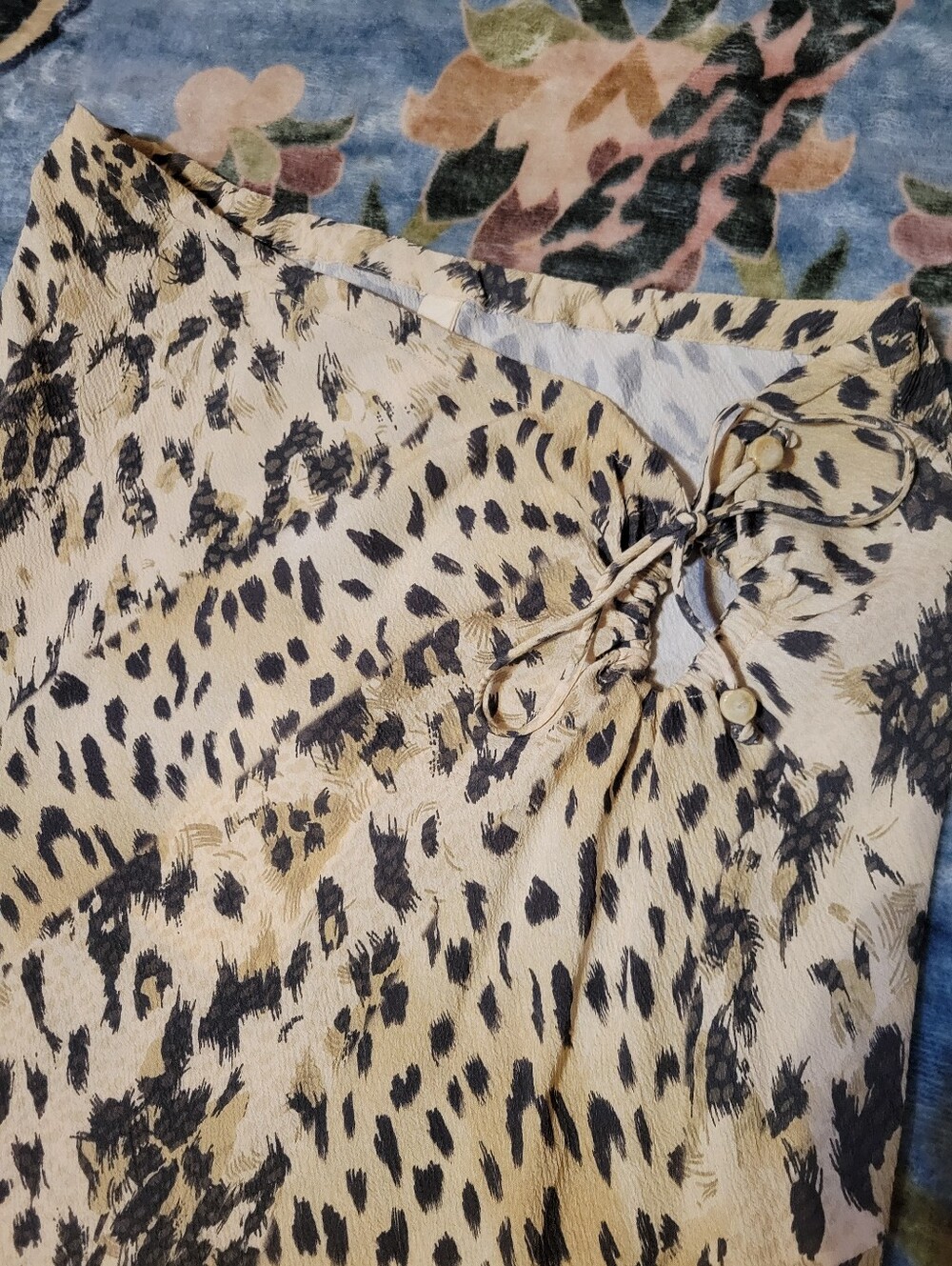 Spell Snow Leopard Bias Skirt - Picture 6 of 7